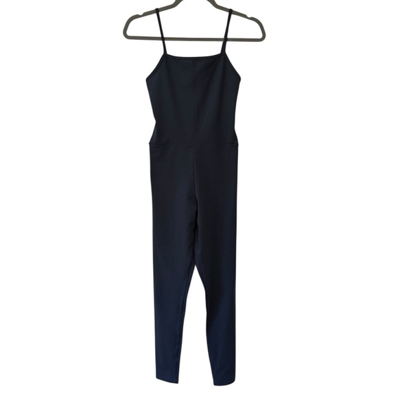 GIRLFRIEND COLLECTIVE | Cami Unitard Jumpsuit in Midnight Navy Blue, Size Small - Picture 5 of 16